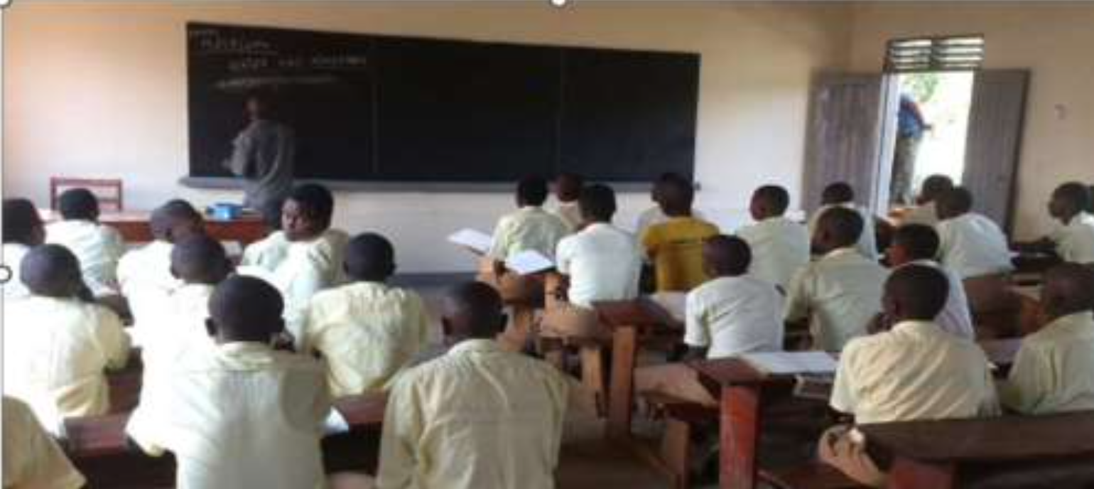 Banyankole Students attending a Class Lesson